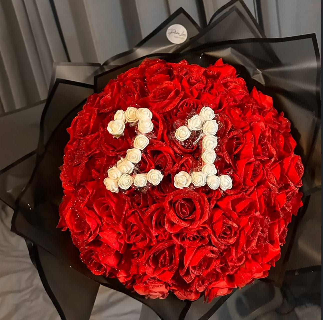 Bouquet 100 roses + Âge