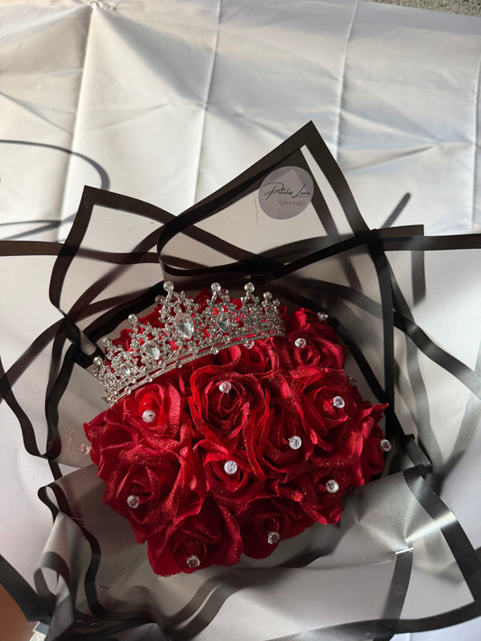 Bouquet cristal couronne