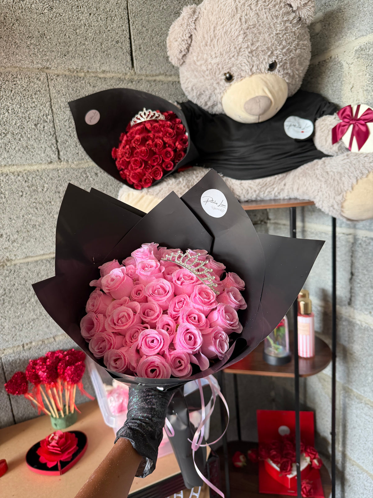 Bouquet princesse rose