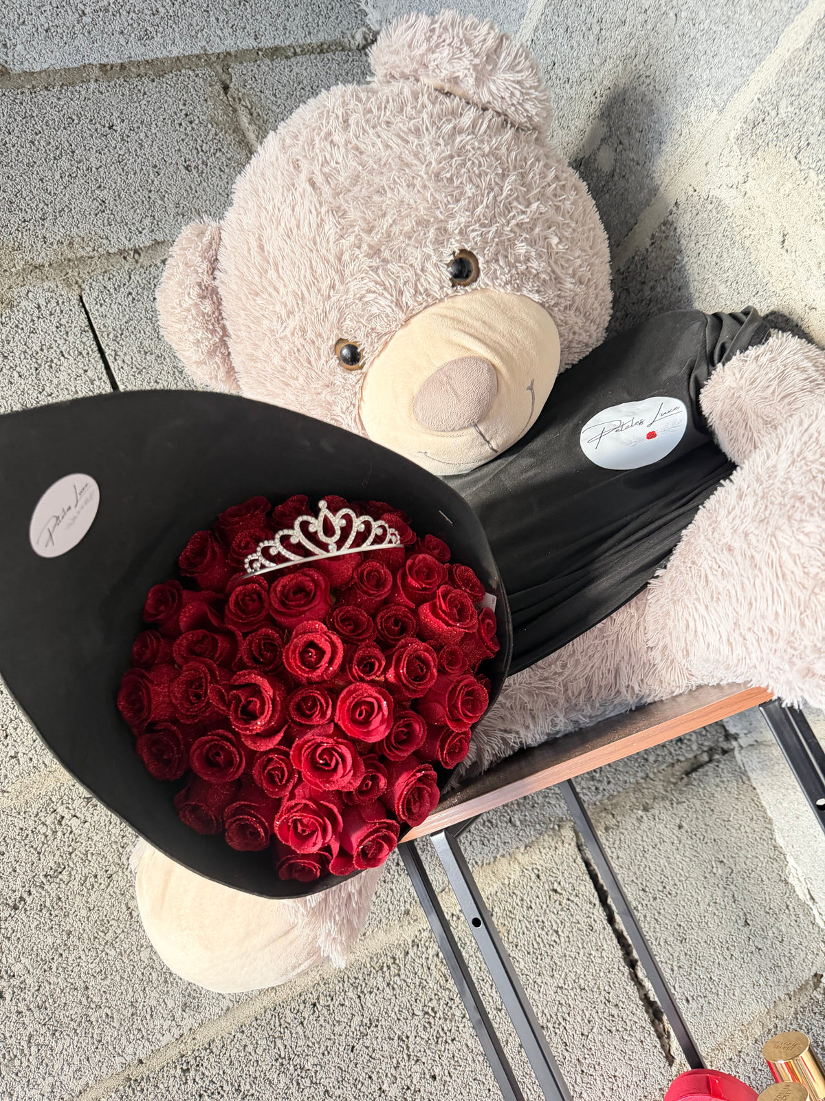 Bouquet princesse rouge