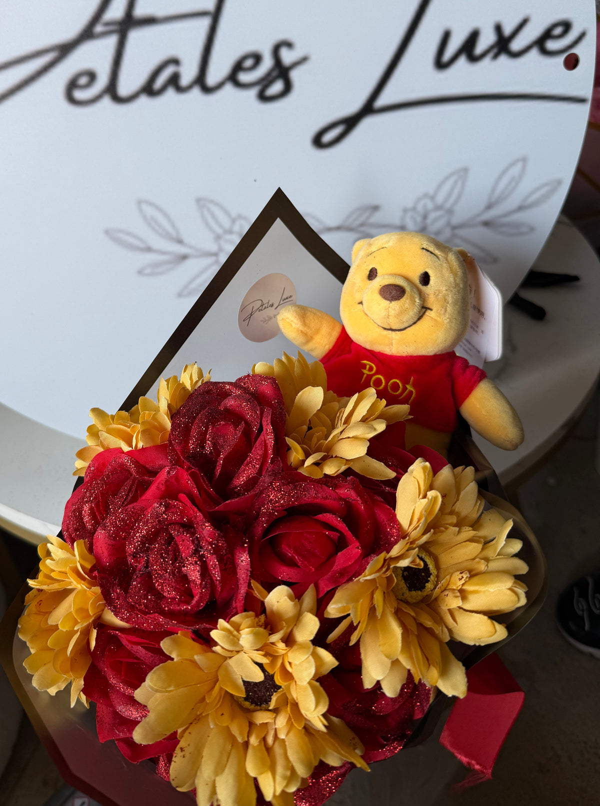 Bousquet Winnie l’ourson 💛❤️